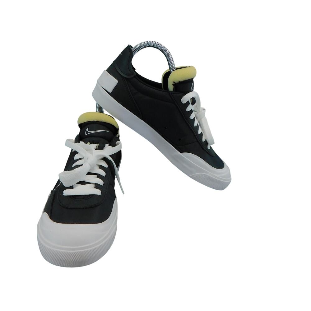 Nike Men's Drop Type HBR Black and White Sneakers - Size 7